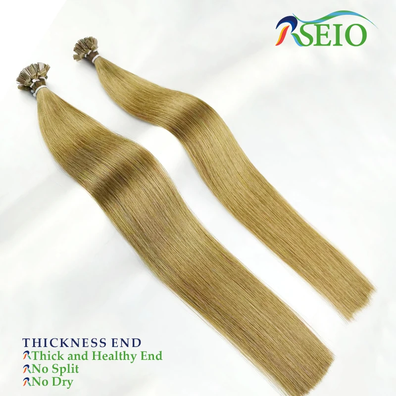 Прямые прямые волосы для наращивания RSEIO с прямыми кончиками натуральные