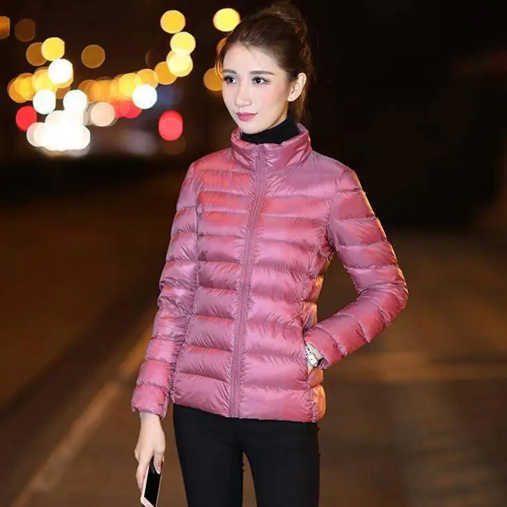 Women's Lightweight Cotton Coat Short Large Size down Cotton-Padded Jacket for Autumn and Winter Small Cotton-Padded Parka