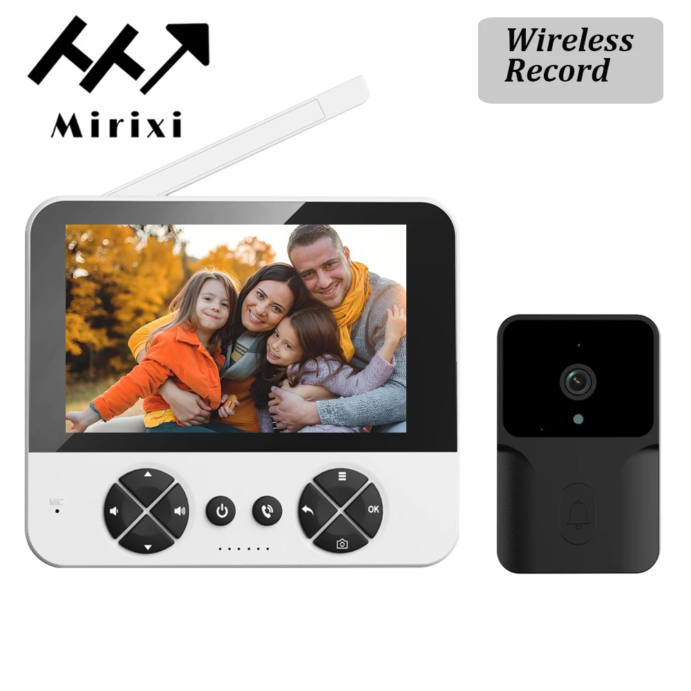 

Mirixi Беспроводной видеозвонок 4,3 дюйма