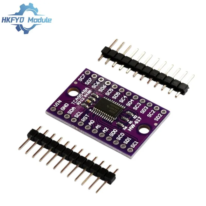 TCA9548A 1-в-8 I2C 8-полосная многоканальная плата расширения IIC модуль макетная