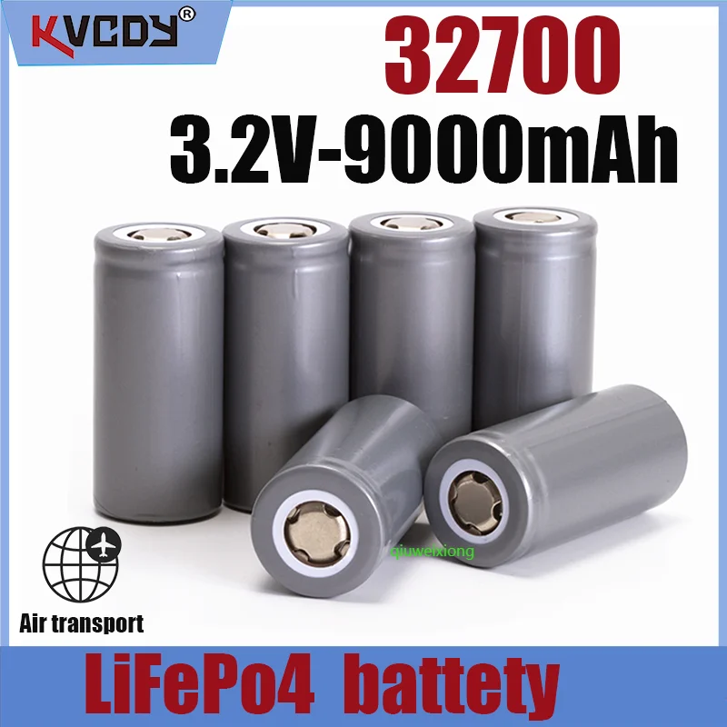 

Original 3.2 V 32700 9000 32700mah mAh battery LiFePO4 55A High Power Maximum Continuous Discharge Battery