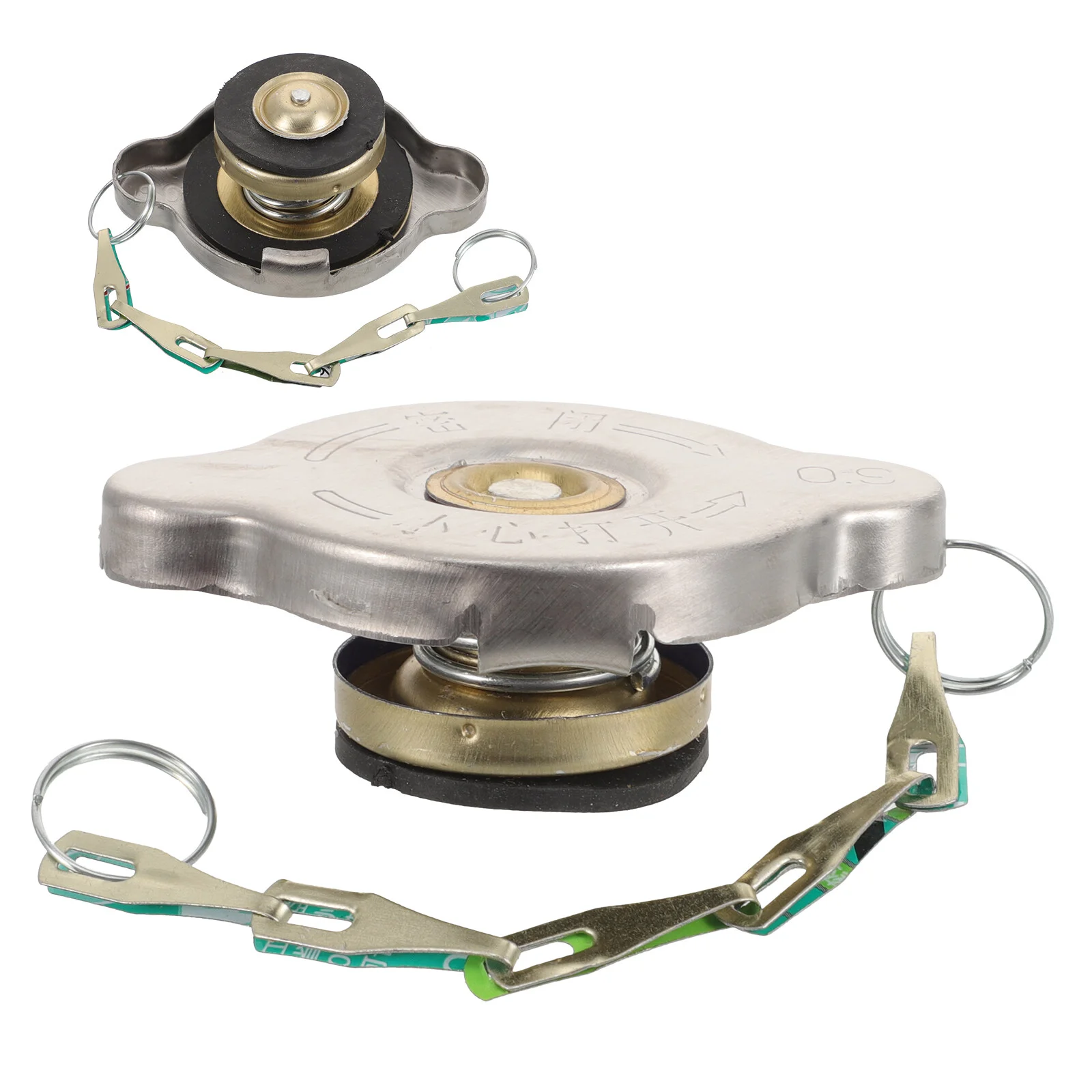 

Motorcycle Accesories Stainless Steel Radiator Cap Standard Coolant Reservoir Tricycle Part Replacement Accessory