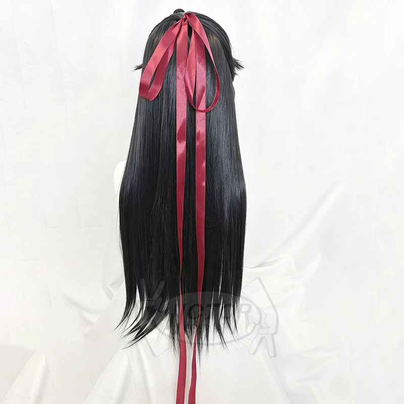 Костюм для косплея Hell's Paradise Yamada Asaemon Sagiri, парик Jigoku Raku, темно-коричневый, с длинными бакенбардами и хвостом-холодфриком + бесплатная шапочка для парика (art.: 3920da55b249c) - 3920da55b249c