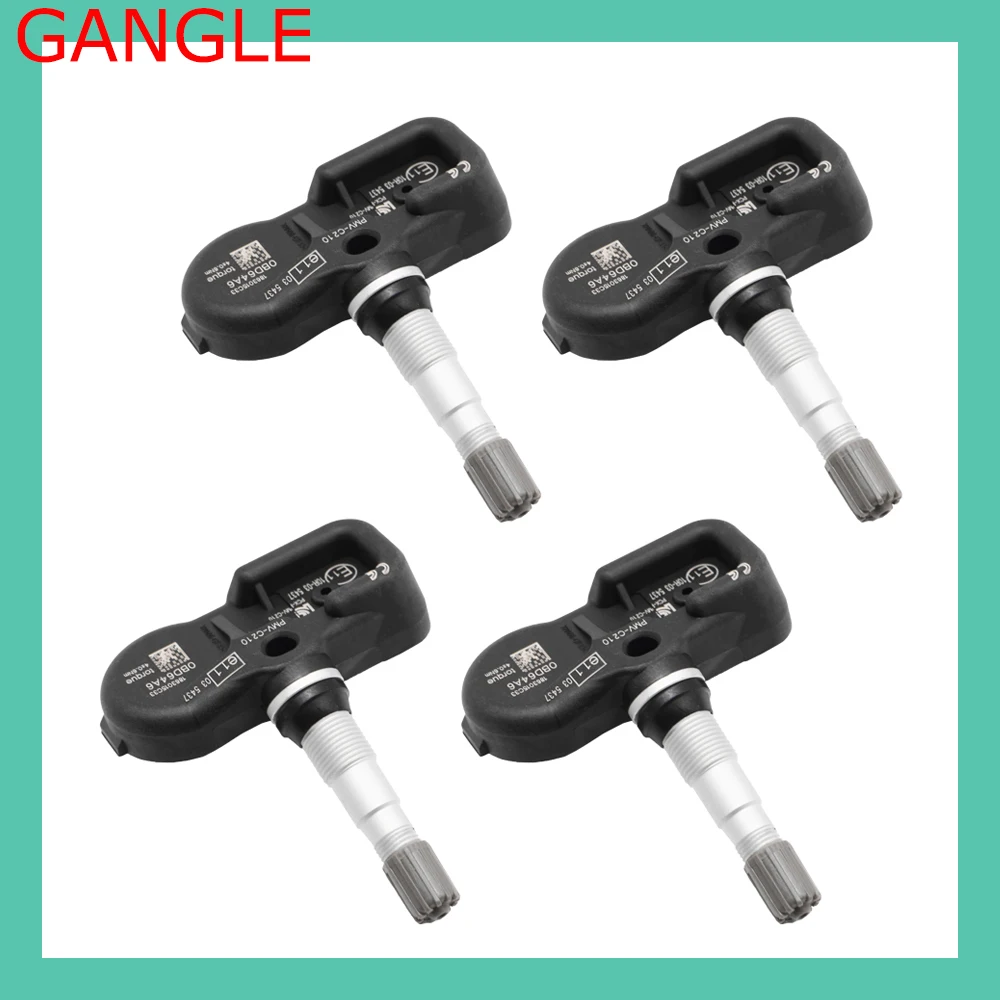 Датчик давления воздуха в шинах, 4 шт., для 2009-2017 TOYOTA VENZA 433 МГц, Φ TPMS 42607-02031 28103-CA101 42607-02030 42607-42021