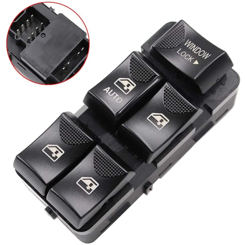 Автомобильный 12-контактный передний левый Электрический переключатель стекла
