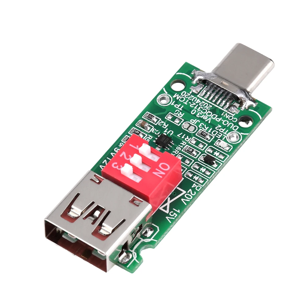 

Приманка для быстрой зарядки, триггер, датчик опроса, модель PD2.0, 3,0, QC 2,0, 3,0, до постоянного тока, 20 В/5 А, пять скоростей переключения, мощность