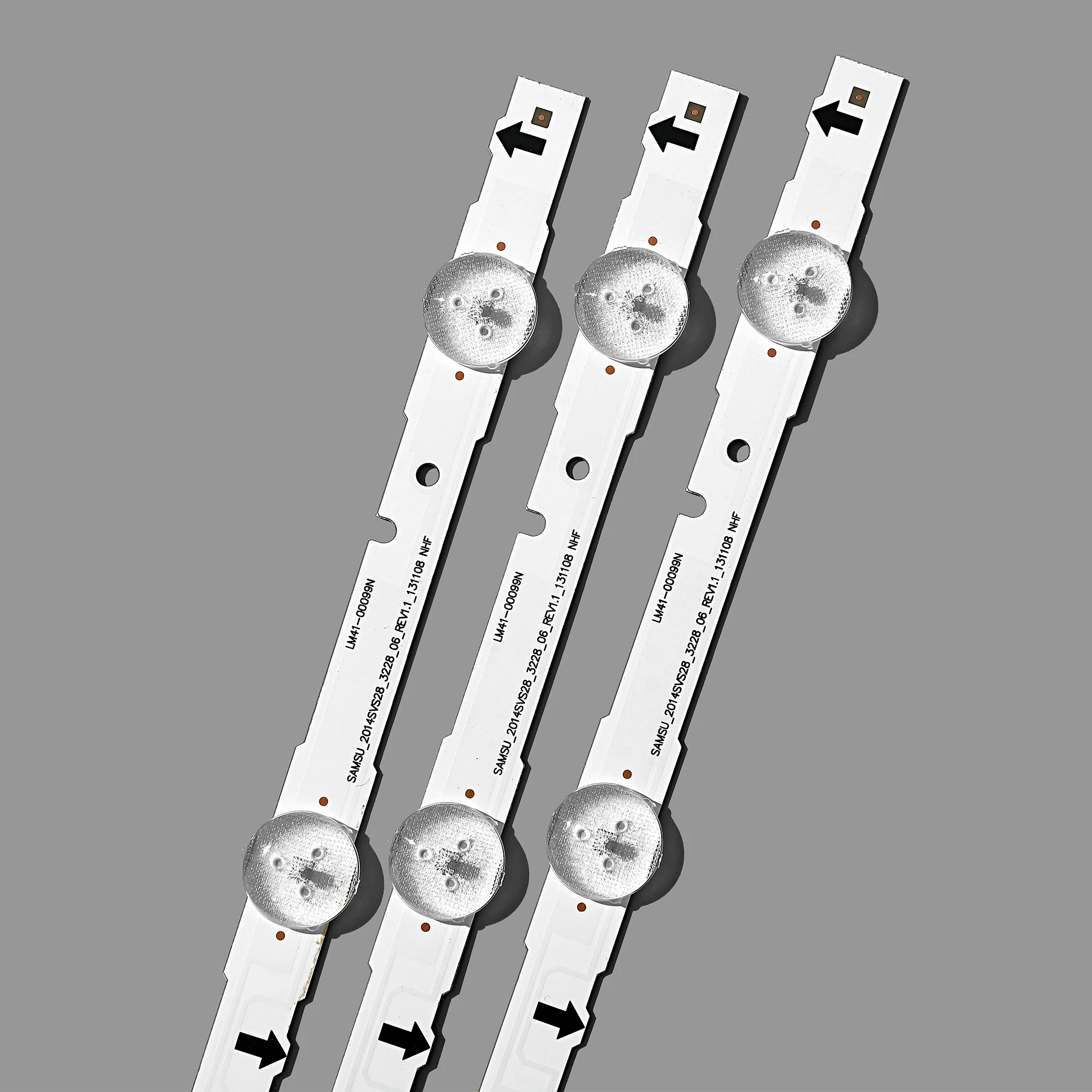 Nova 3 pçs/set 6LED 560 milímetros tira CONDUZIDA  Samsung UE28J4100AW UE28H4000 UE28J4100 D4GE-280DC0-R2 BN96-34140A LT28E310EX