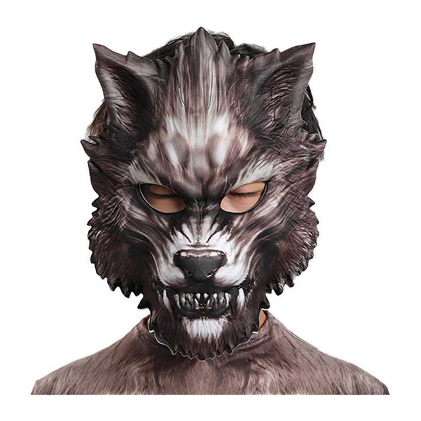 Маскарадный костюм Werewolf для косплея аниме страшный пушистый костюмы на Хэллоуин