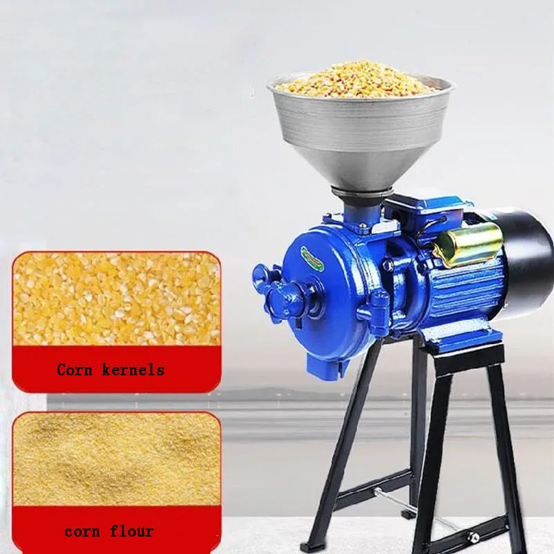 6 Cuchillas Máquina de molienda de Tiempo Procesado 150g HUKOER Molinillo de Grano portátil 220V Hierba Granos de Especias Especias Molino de Cereales Molino de harina Harina en Polvo