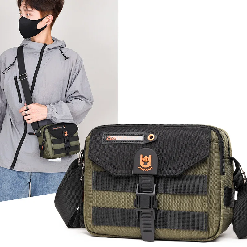 

Мужская спортивная сумка через плечо для улицы, модная Водонепроницаемая нейлоновая сумка на одно плечо, новые многофункциональные повседневные сумки XA261C