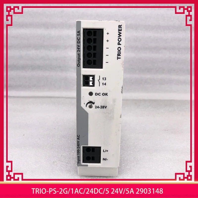 

For Phoenix Switching Power Supply TRIO-PS-2G/1AC/24DC/5 24V/5A 2903148 High Quality Fully Tested Fast Ship