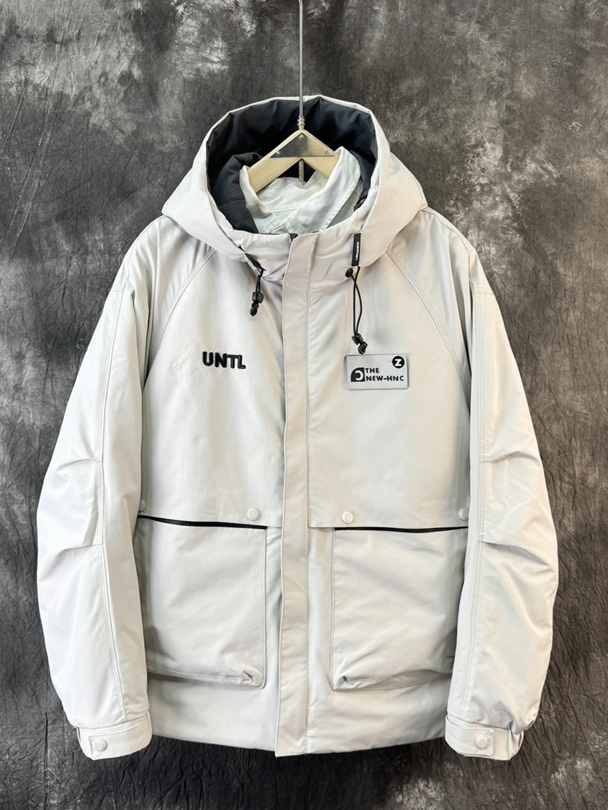 Новая зимняя мужская одежда с хлопковой подкладкой куртка-карго капюшоном