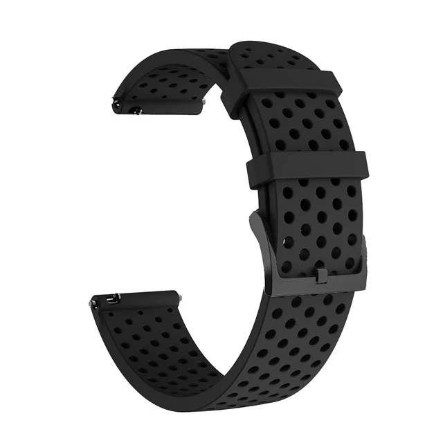 

2022 New 20 mm Straps For Garmin Venu Vivoactive 3 Forerunner 245 645 Silicone Wristband Amazfit GTR 42 mm GTS2 2e Mini Bracelet