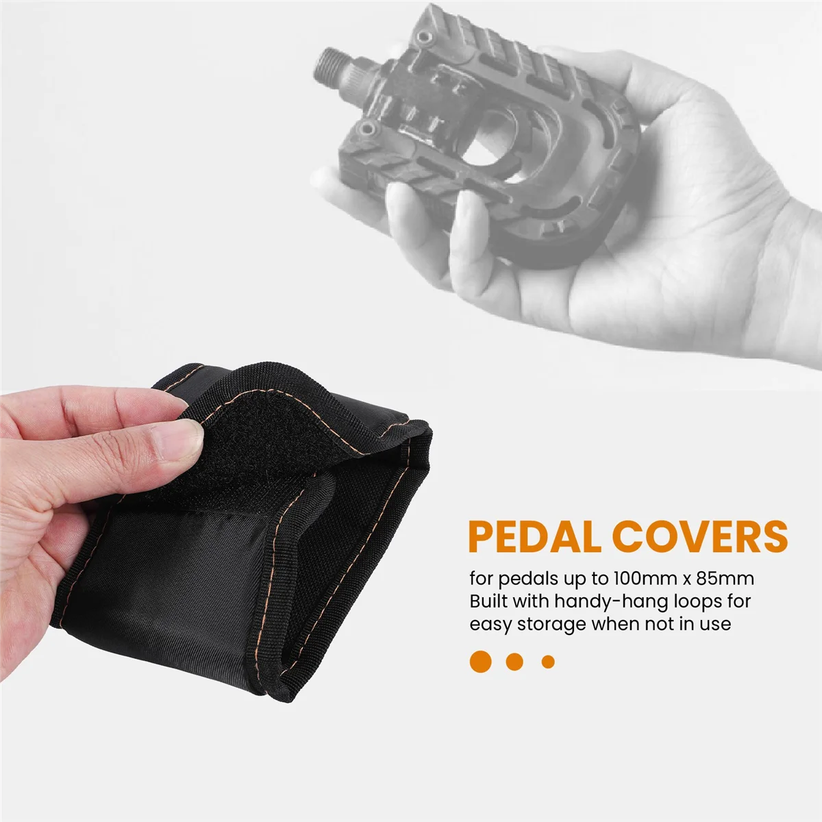 1 пара Нескользящие износостойкие накладки на педали велосипеда