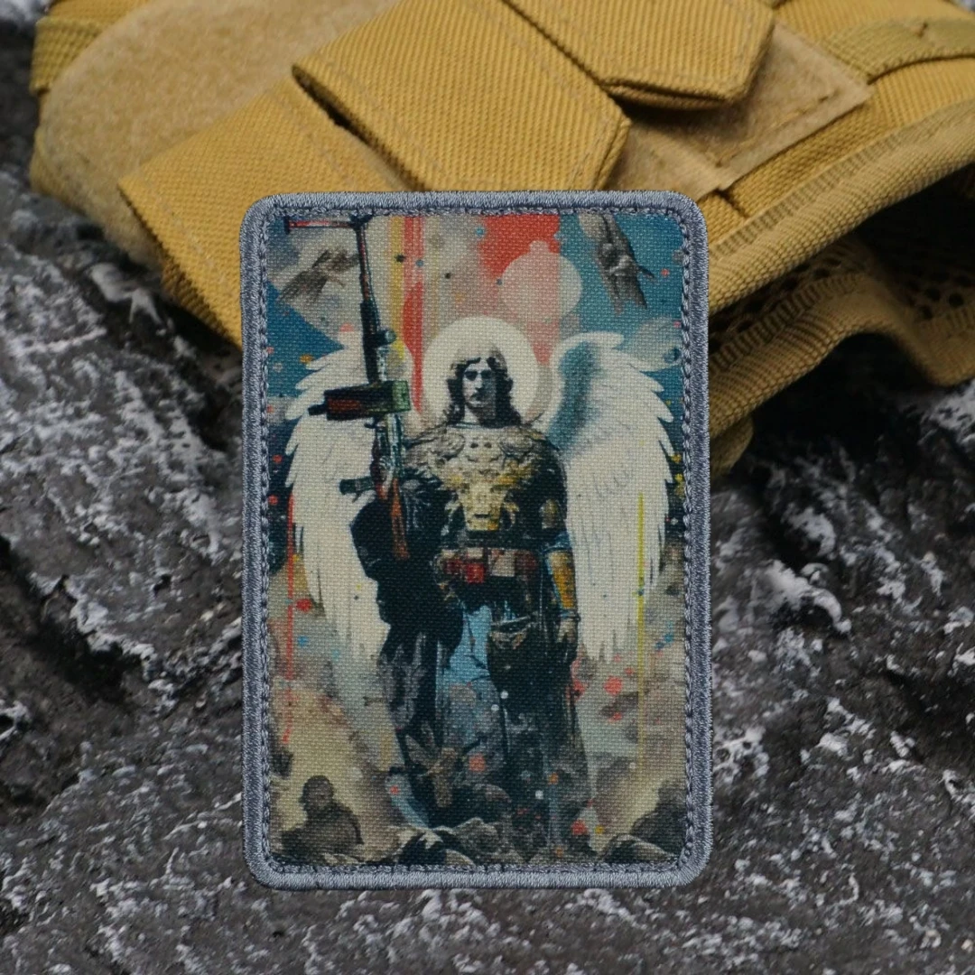 Тактическая нашивка The Guardian of People с шевроном для морального духа нашивки крючком