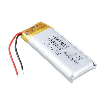 Фото Купите больше, дешевле: литиевая батарея 3.7V 501838, емкость 400 мАч, долговечная, с защитной платой, с функцией зарядки. №2