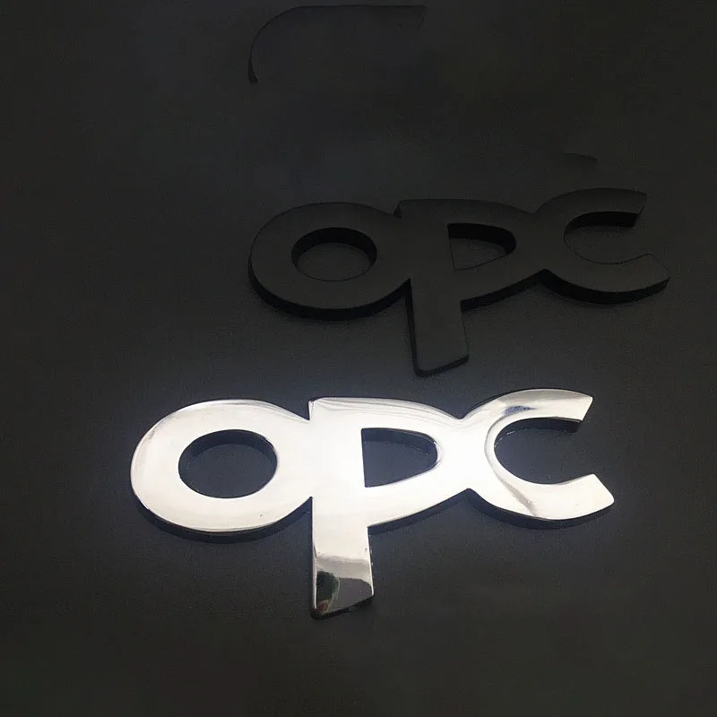Металлическая Автомобильная наклейка автомобильный значок эмблема для Opel OPC
