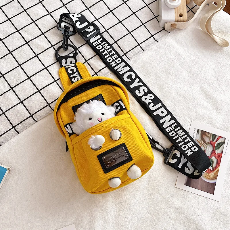 

Детская сумка-рюкзак для мальчиков и девочек, универсальные холщовые сумки через плечо для детей и подростков