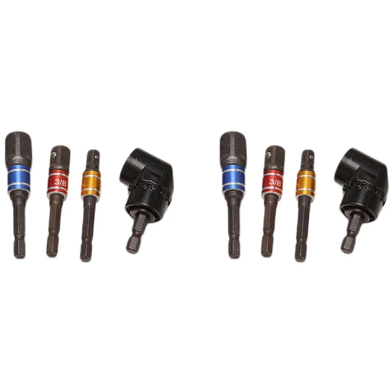 

Ударная деталь, набор удлинителей для дрели, прямоугольная дрель, набор адаптеров для гнезда 6 шт.