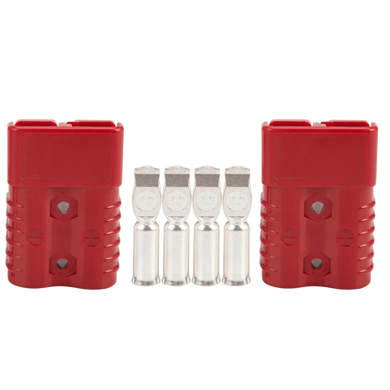

2Pcs Winch Connector Plug with 4 Accessories Quick Connect Plug 175A 600V Battery Quick Connector Plug