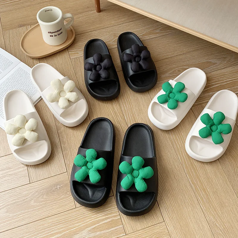 

Candy Color EVA Slippers Female Summer INS Tide Brand Wear Fashion Net Red Beach Shoes Indoor Anti-skid Loiders Women Sandal Men