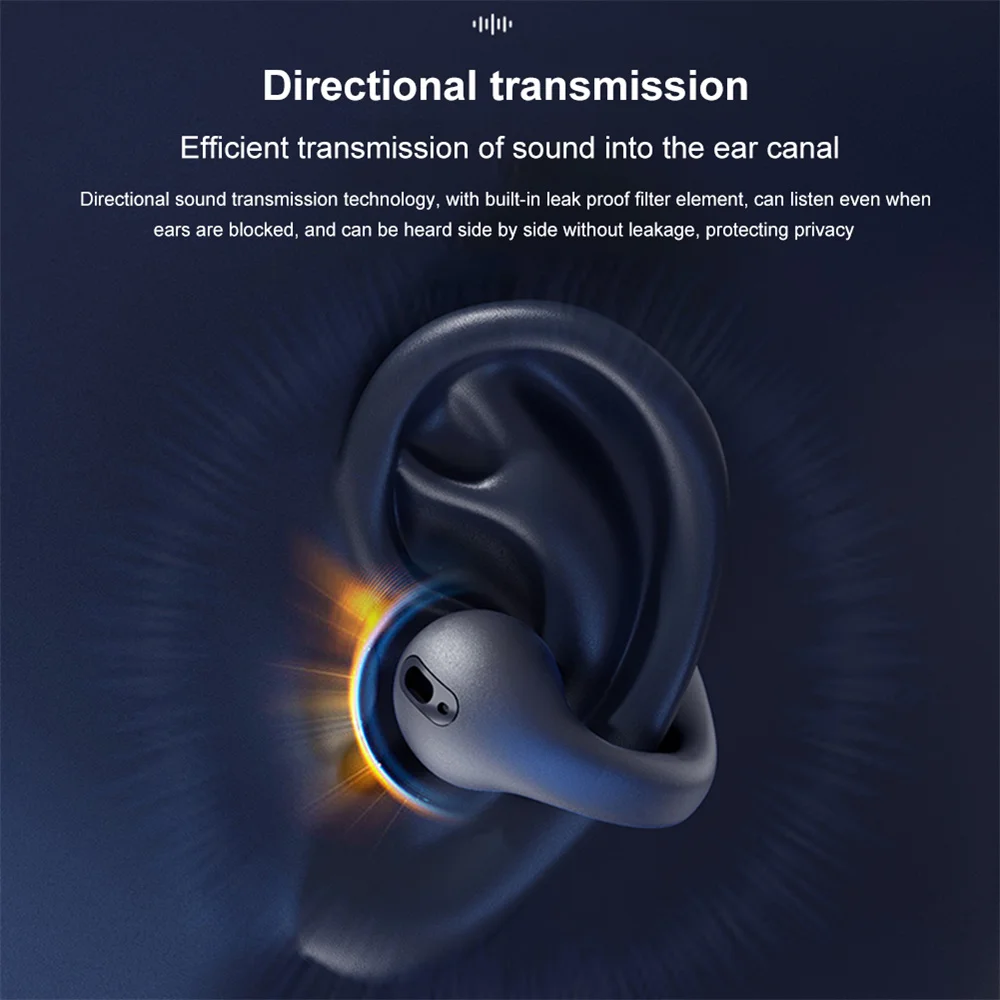 

Charging Duration 1-2h Wireless Headset Support For Multiple Devices Earphone Sensitive Intelligent Touch Waterproof