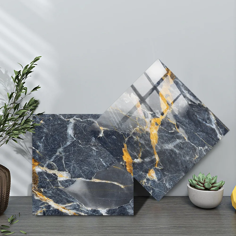 Мраморная кристаллическая твердая керамическая плитка для ванной комнаты