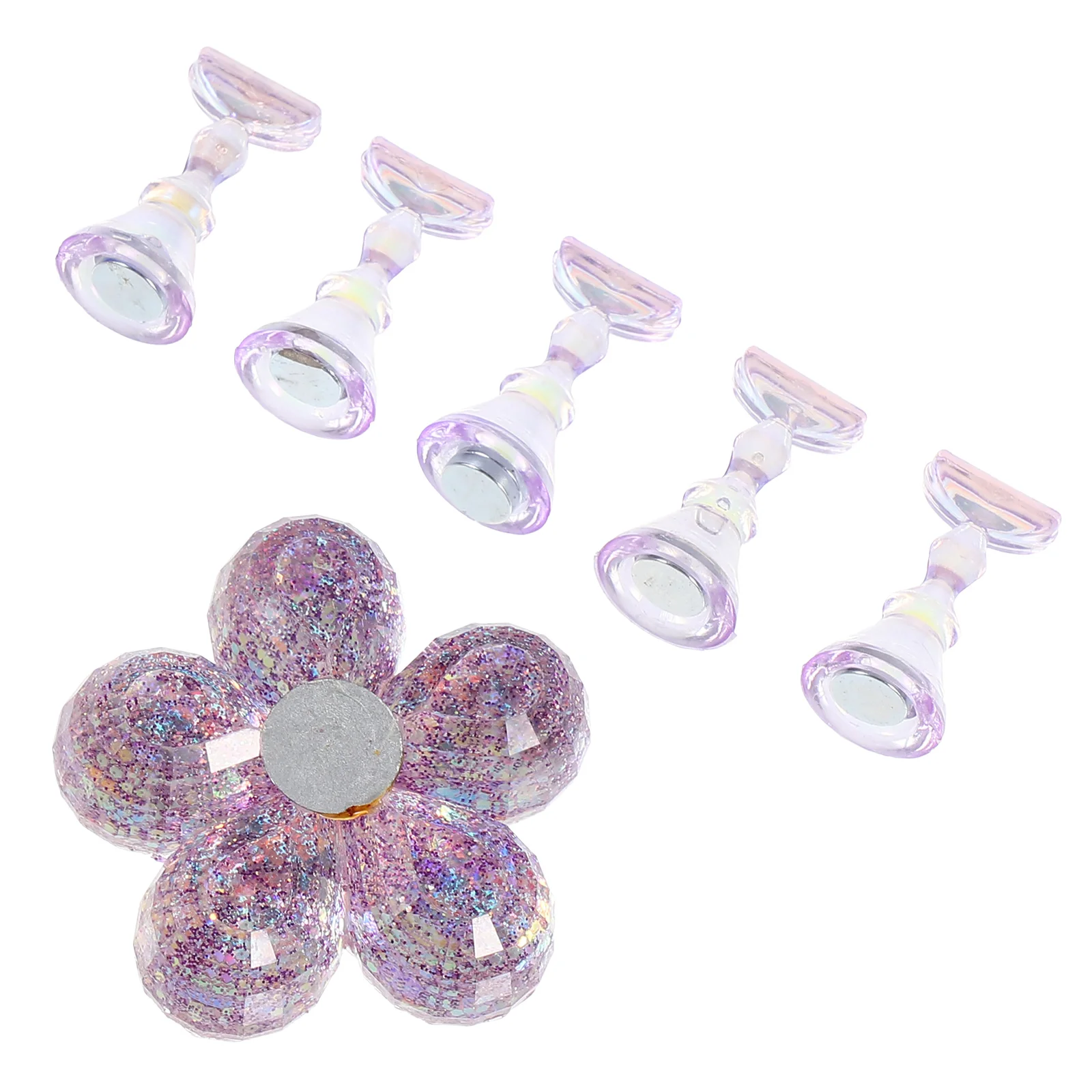 

Подставка для ногтей, держатель для практики демонстрации, основание для ногтей, искусственный инструмент, кронштейн «сделай сам», трениро...