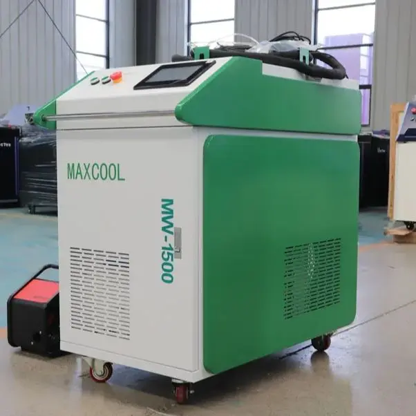Ручной лазерный сварочный аппарат 1500 Вт 2000 3000 водяное охлаждение для стали и