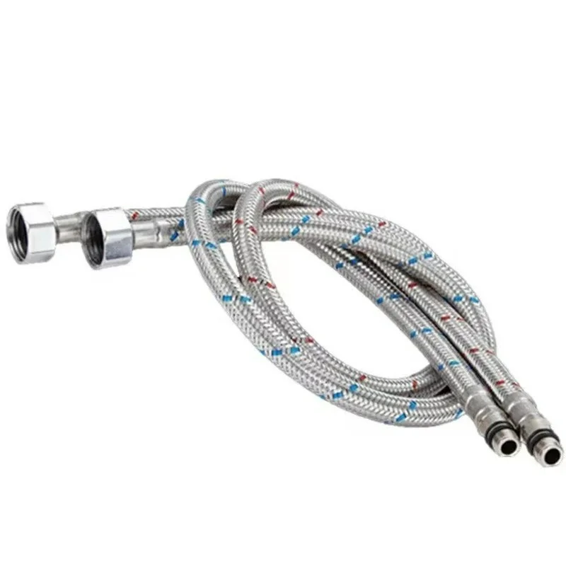 Труба водопроводная Гибкая из нержавеющей стали 2 шт. 60 см G1/2 G3/8 G9/16