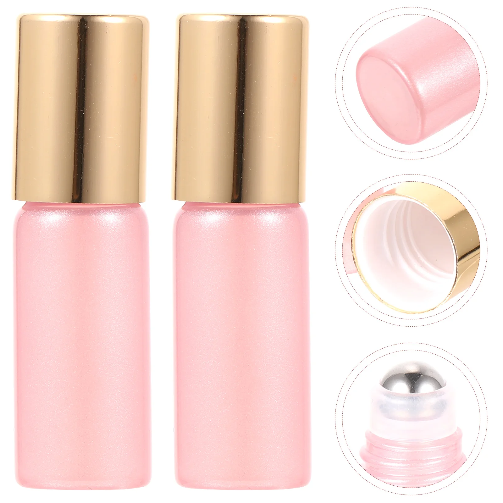 

10 pcs Glass Roller Bottles Essential Oil Roller Bottles Leak-proof Roll on Glass Bottles