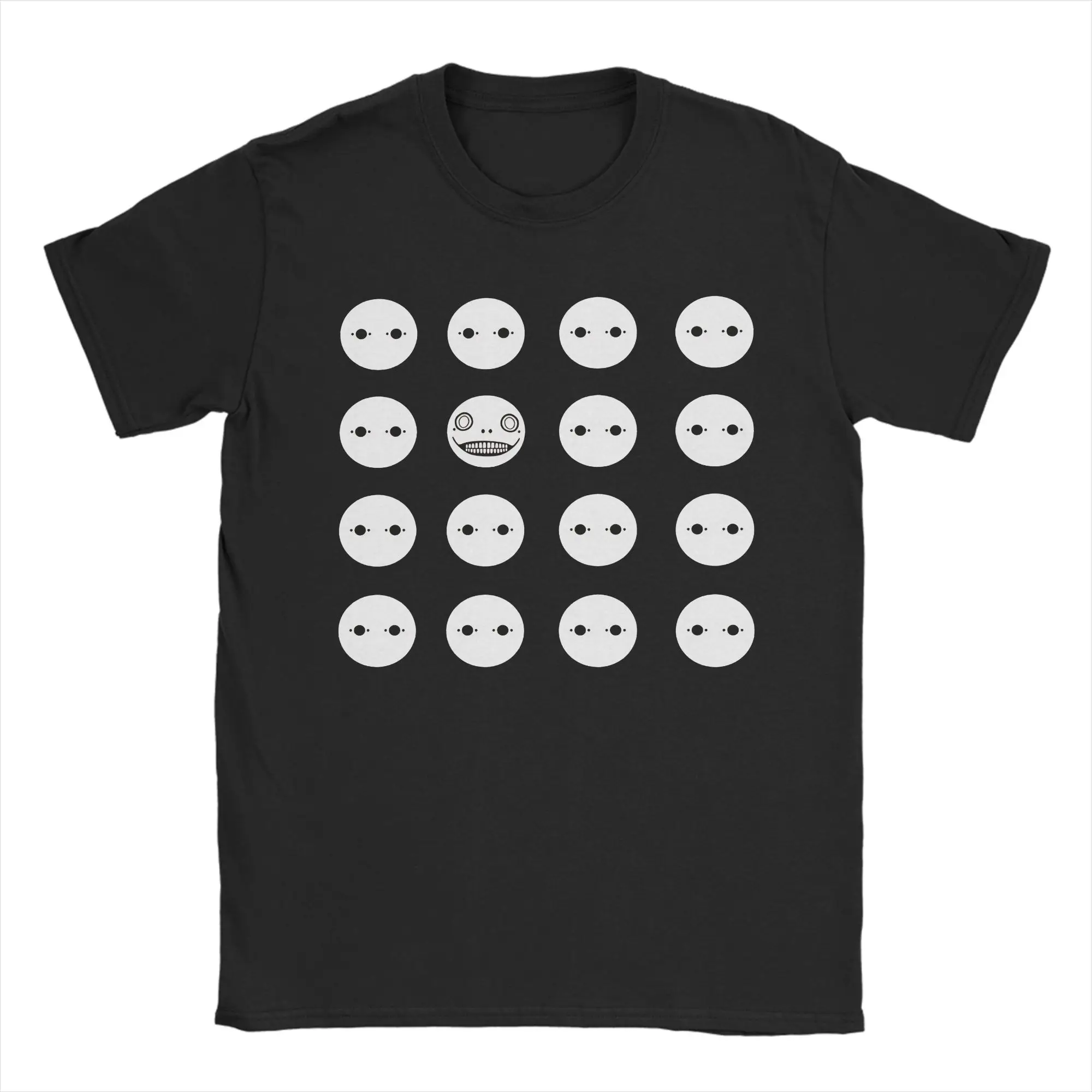 Фото Футболка NieR Automata Dark Sci Fi Classic Novelty из 100% хлопка, топы для мужчин №4
