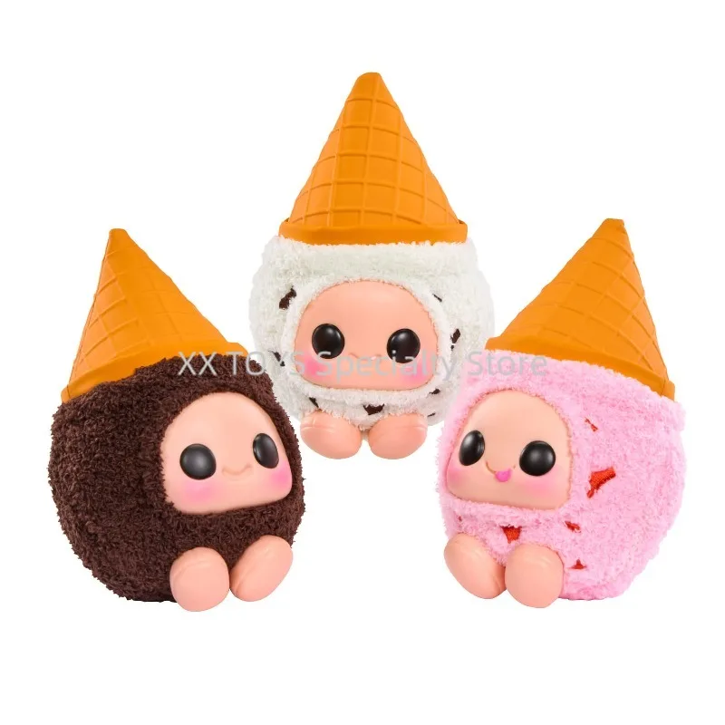 Фото Оригинальная серия HYOJO 1 CUDDLECTIBLES, 10 см, игрушка-антистресс Hershey ICEE Reese's Blow Pop, милая кавайная мягкая фигурка, коллекционный подарок №5