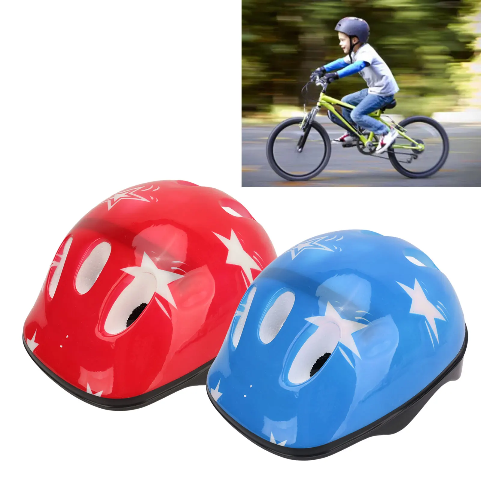 Регулируемый детский шлем велосипедный для скейтборда детей легкий