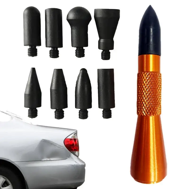 

Ручной инструмент для удаления вмятин в автомобиле, ручка для ремонта, инструменты для удаления вмятин с 9 наконечниками для дверей, автомобилей, мотоциклов, кузовов автомобилей