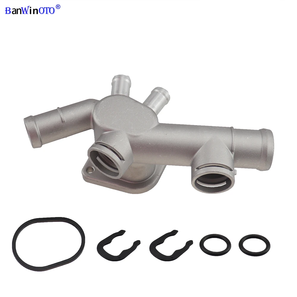 Охлаждающий шланг для охлаждающей жидкости 06A 121 132C, алюминиевый сплав, разъем для охлаждающей жидкости для VW Beetle(9C1, 1C1) 2.0L 1998-2005 06A121132C