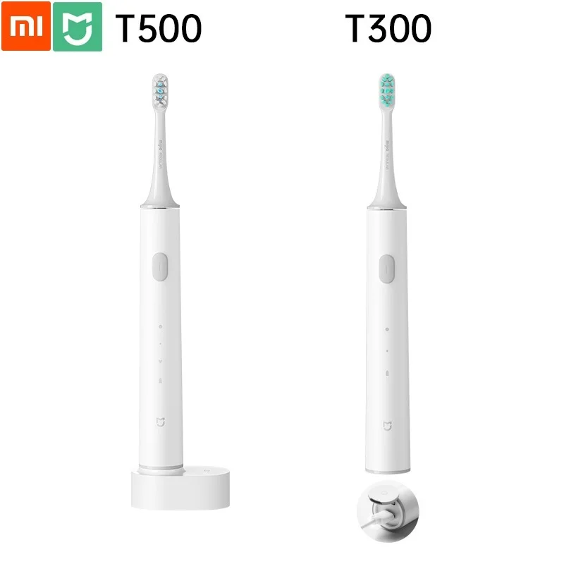 

Original Xiaomi Mijia Mi Electric Toothbrush T500 T300 Over-Pressure Reminder Personalized Tooth Cleaning Mode High Frequency