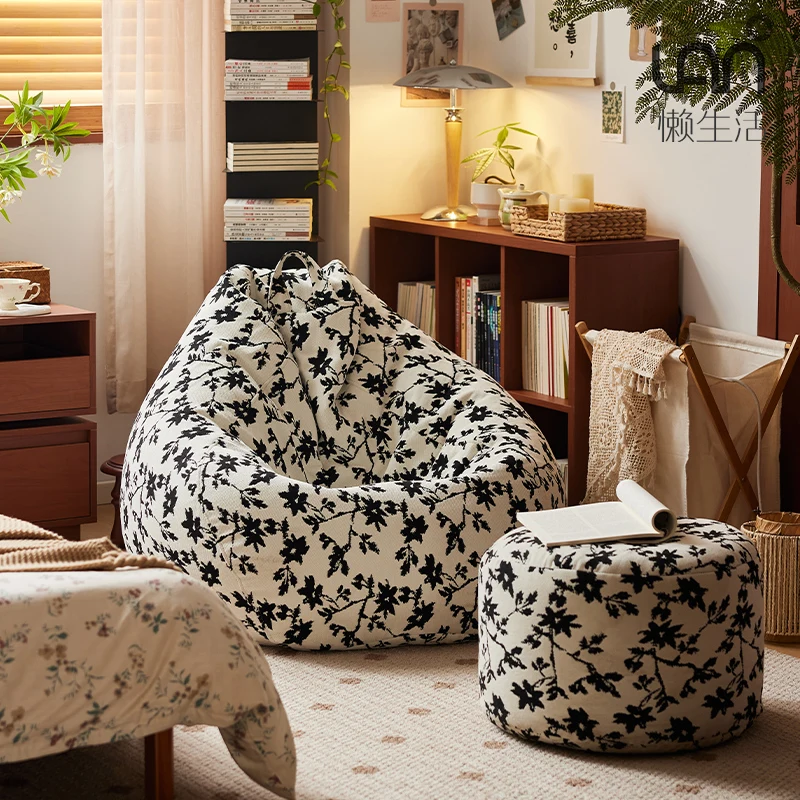 Мягкий диван для чтения ленивый одноместный Новое поступление диван-мешок