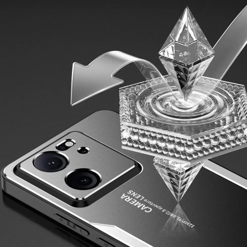 Задняя оболочка из алюминиевого сплава для Xiaomi JohnDan двухслойная с половиной