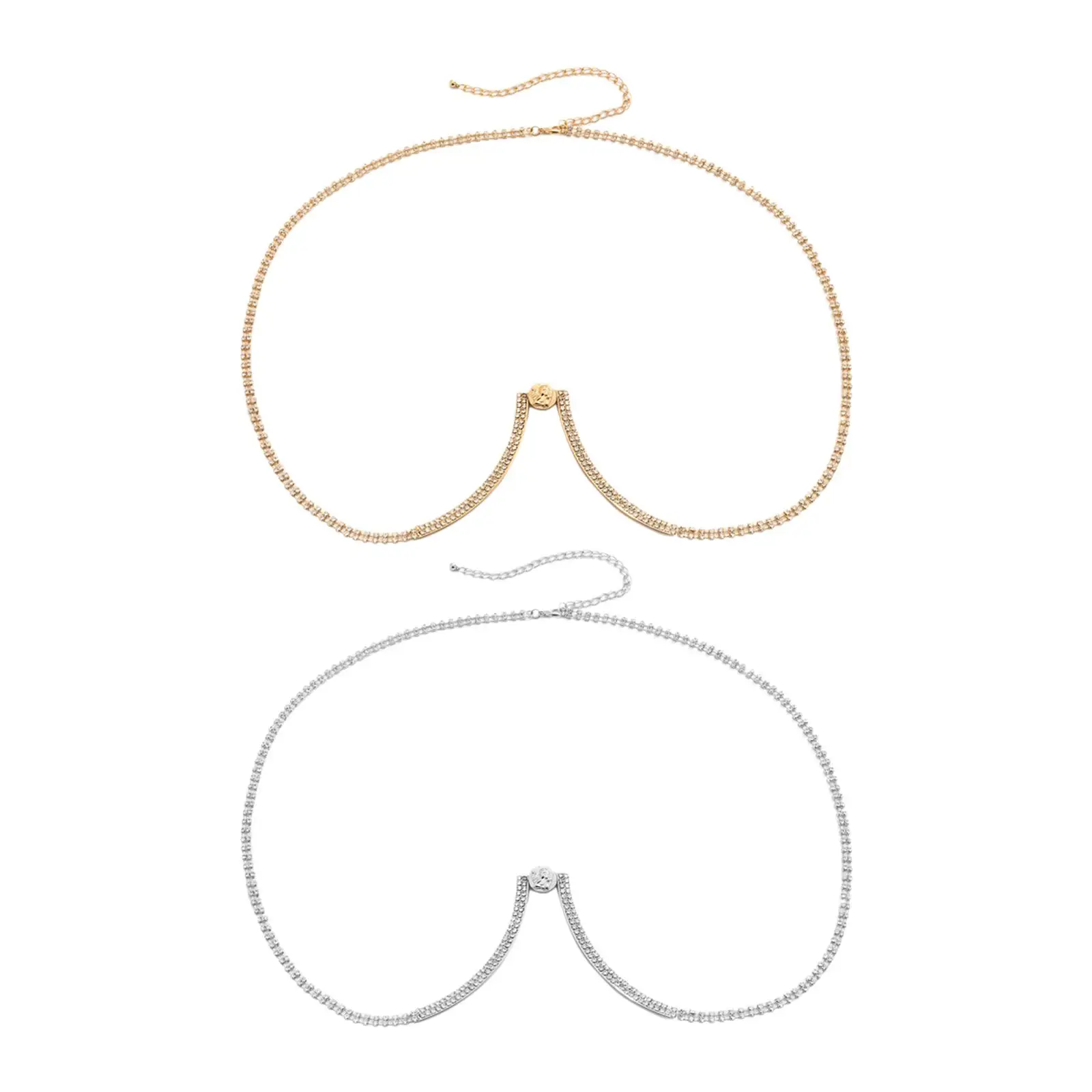 

Монета грудь кронштейн бюстгальтер цепь нижнее белье Модные блестящие стразы цепи тела ювелирные изделия для женщин девушек Вечеринка ноч...