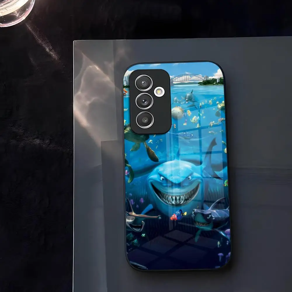 Чехол для телефона Disney находка Дори стекло Samsung Galaxy S21 S22 S20 S24 S23 Ultra Fe Plus A34 A54 A24 A52 A53
