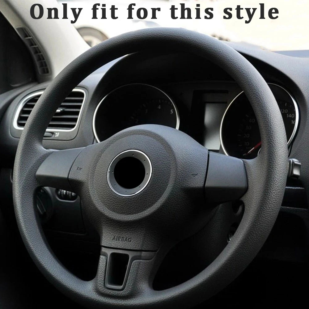 Хромированная наклейка на руль автомобиля из АБС-пластика чехол с блестками