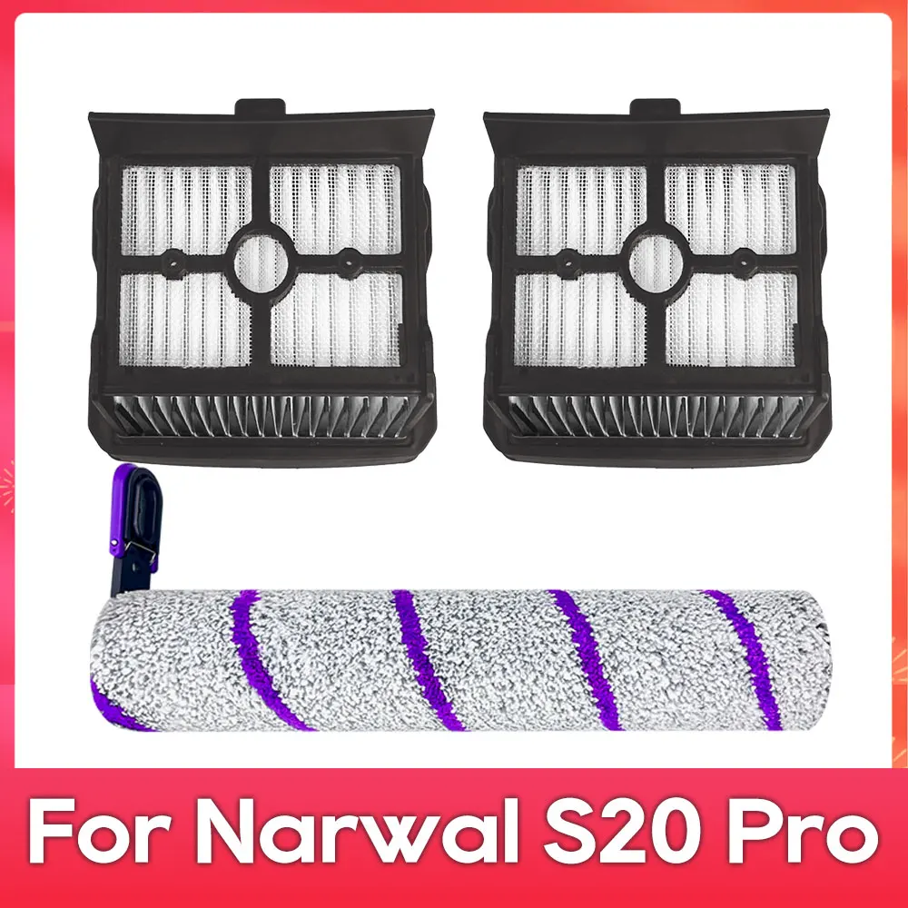 

Подходит для ( Narwal S20 Pro / Rowenta X-Clean 10 ) Аксессуары для пылесоса: роликовая щетка, HEPA-фильтр, расходные материалы