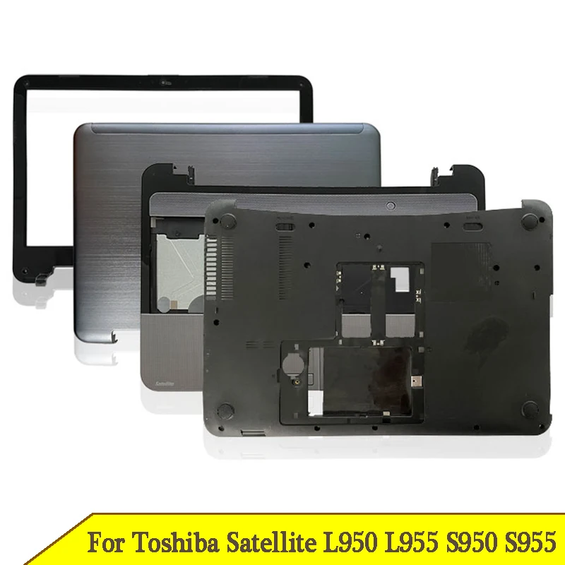 

Новый нижний корпус для ноутбука Toshiba Satellite L950 L955 S950 S955, задняя крышка ЖК-дисплея, передняя панель, Упор для рук, A B C D, чехол