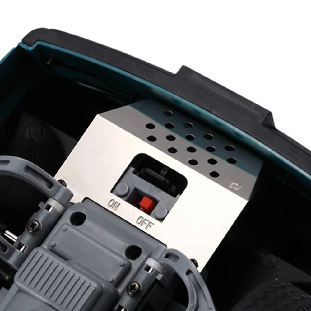 Для WPL D12 1/10 RC Грузовик Обновление автомобиля Запчасти Металлическое шасси Броня