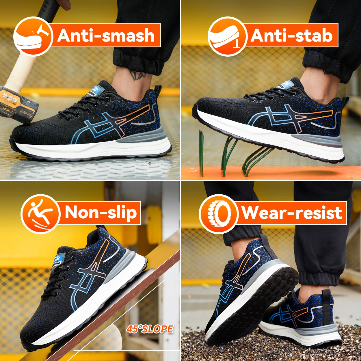 Рисунок 2 - Защитная обувь для мужчин и женщин