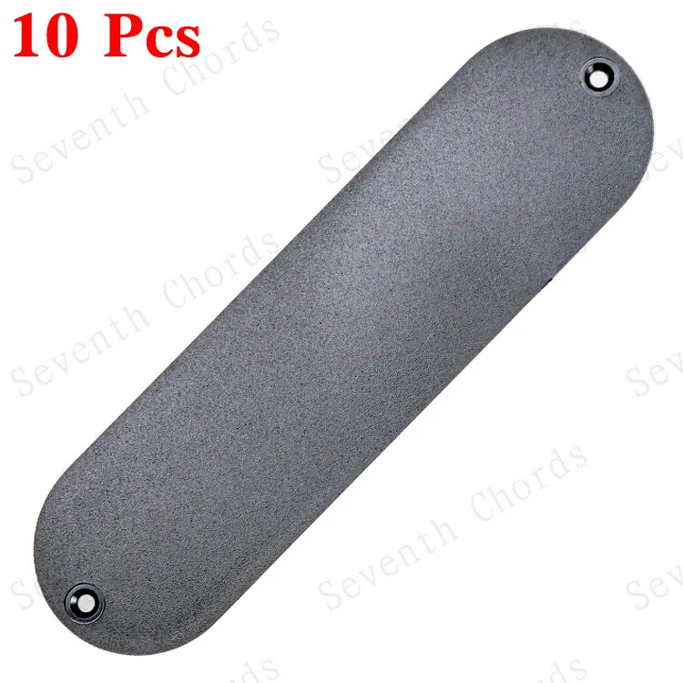

10 Pcs Plastic Sanding 1-Shape Electric Guitar Bass Spring Wiring Cavity Cover Back Plate Backplate Pickguard