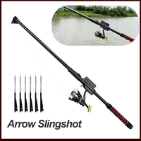 new slingshot fishing professional laser fish shooting arrow gun dart launcher fish catapult with fishing wheel and darts
