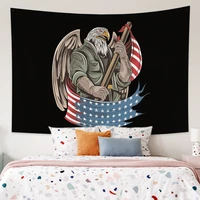 american flag tapestry usa bald eagle stars and stripes flag hippie tapestry wall hanging for bedroom independence day fourth