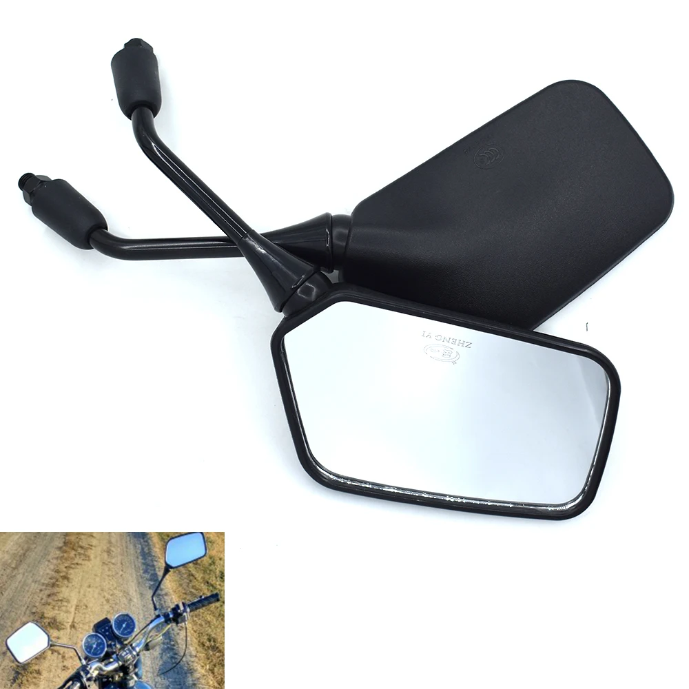 

Универсальное зеркало заднего вида для мотоцикла большого размера, специальное предложение 10 мм для YAMAHA YZF R1 R6 R6S YZF-R25 YZF R125